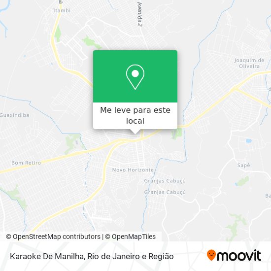 Karaoke De Manilha mapa