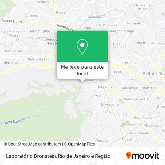 Laboratório Bronstein mapa