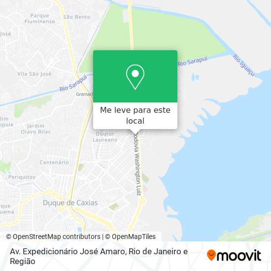 Av. Expedicionário José Amaro mapa