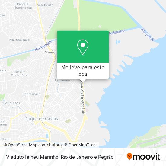 Viaduto Ieineu Marinho mapa