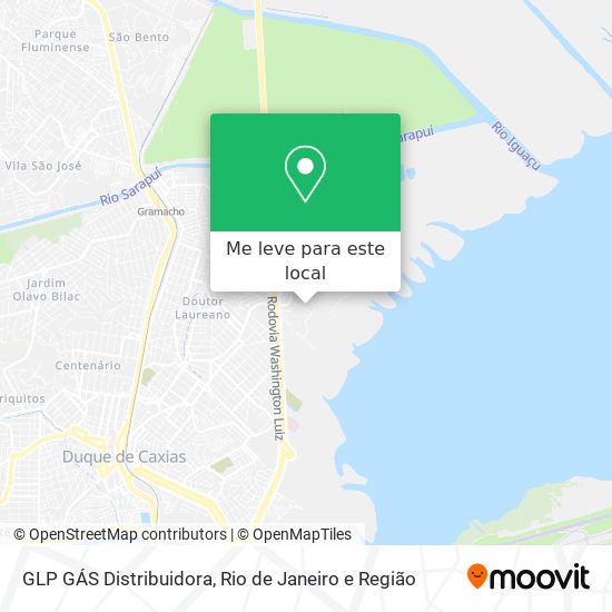 GLP GÁS Distribuidora mapa
