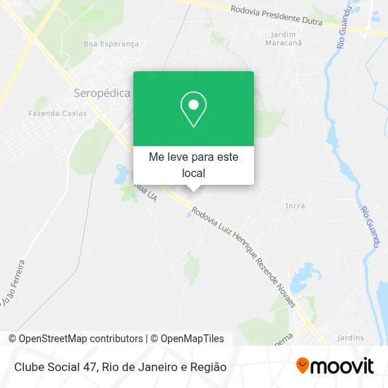 Clube Social 47 mapa