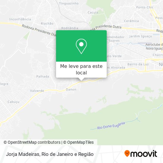 Jorja Madeiras mapa