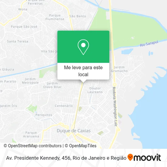 Av. Presidente Kennedy, 456 mapa