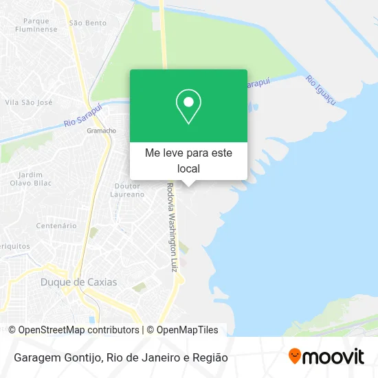 Garagem Gontijo mapa