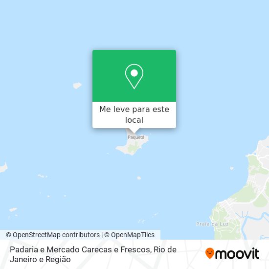 Padaria e Mercado Carecas e Frescos mapa