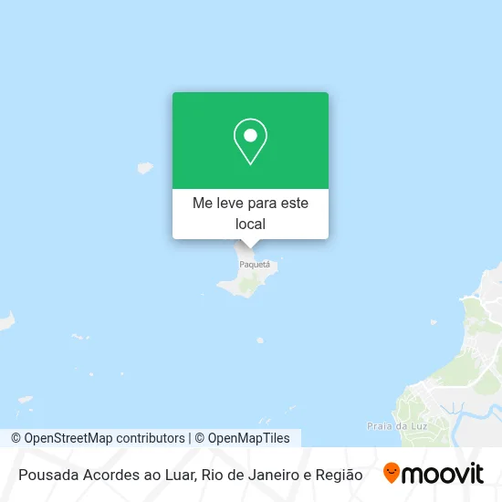 Pousada Acordes ao Luar mapa