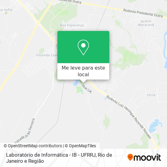 Laboratório de Informática - IB - UFRRJ mapa