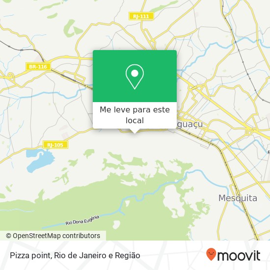 Pizza point mapa