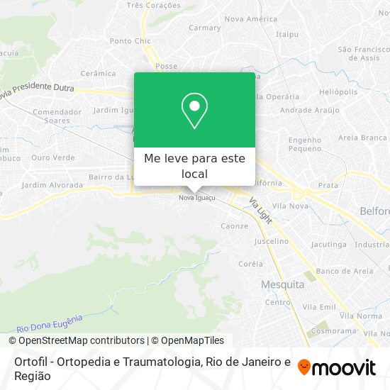 Ortofil - Ortopedia e Traumatologia mapa