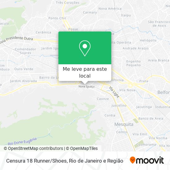 Censura 18 Runner/Shoes mapa