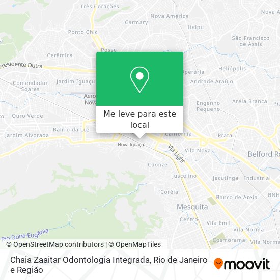 Chaia Zaaitar Odontologia Integrada mapa