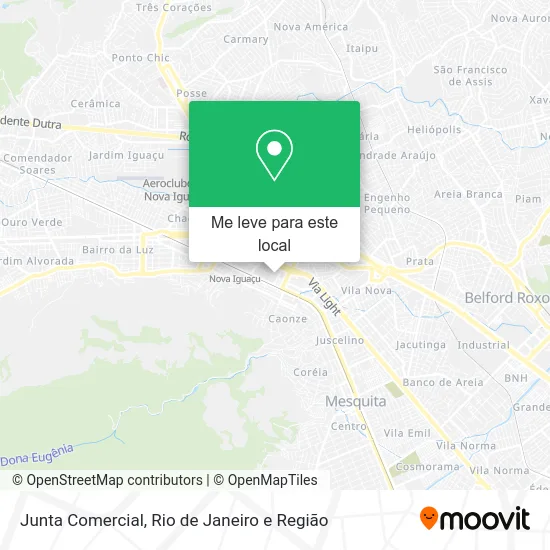 Junta Comercial mapa