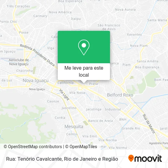Rua: Tenório Cavalcante mapa