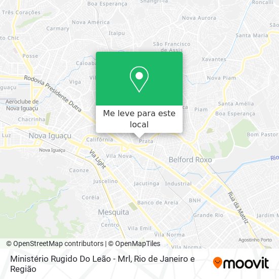Ministério Rugido Do Leão  - Mrl mapa