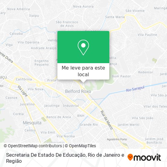 Secretaria De Estado De Educação mapa