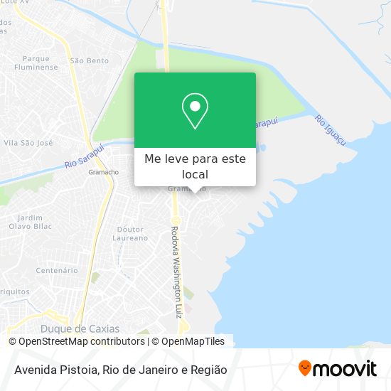 Avenida Pistoia mapa
