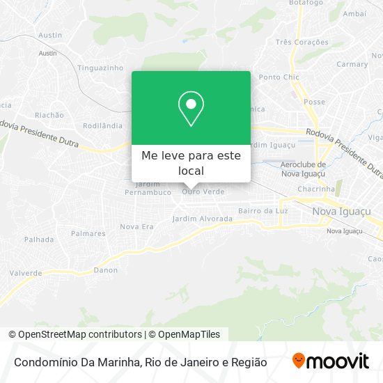 Condomínio Da Marinha mapa