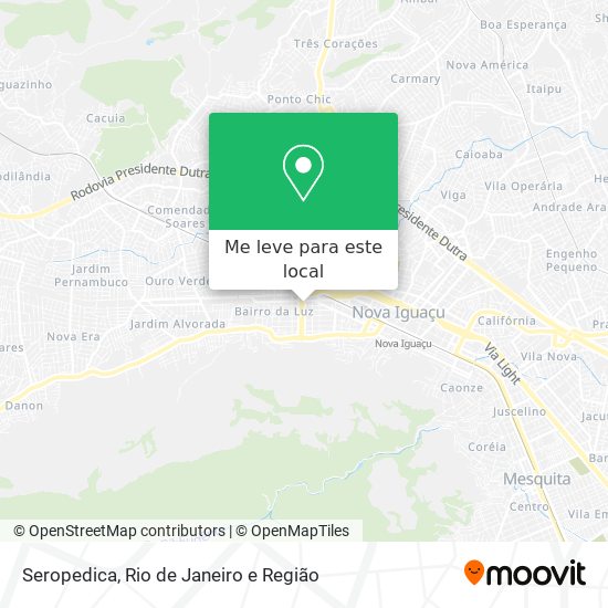 Seropedica mapa