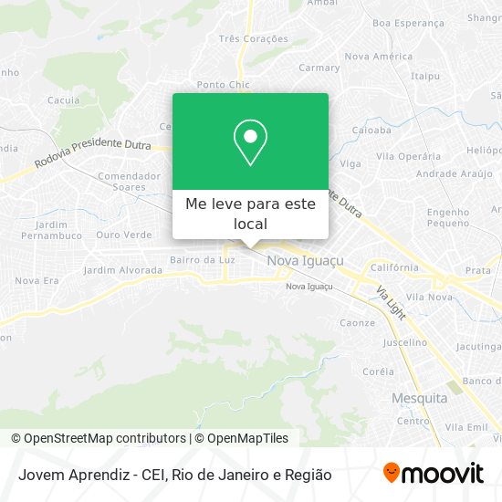 Jovem Aprendiz - CEI mapa