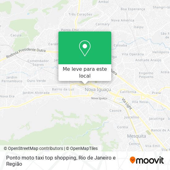 Ponto moto taxi top shopping mapa