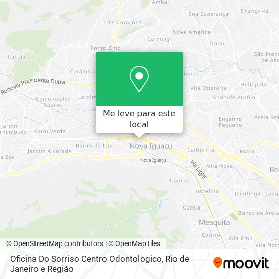 Oficina Do Sorriso Centro Odontologico mapa