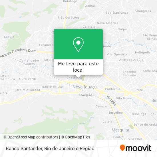 Banco Santander mapa