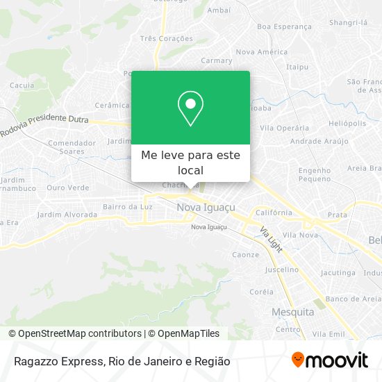 Ragazzo Express mapa