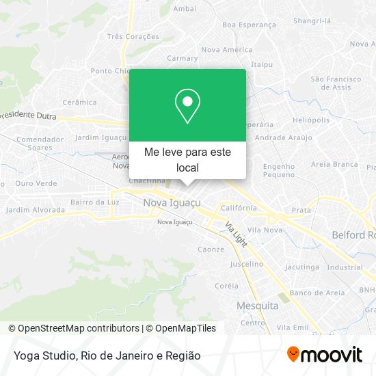 Yoga Studio mapa