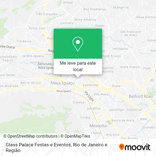 Glass Palace Festas e Eventos mapa