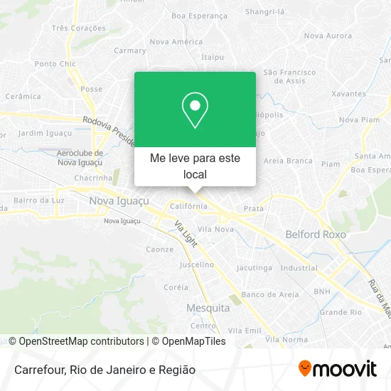 Carrefour mapa