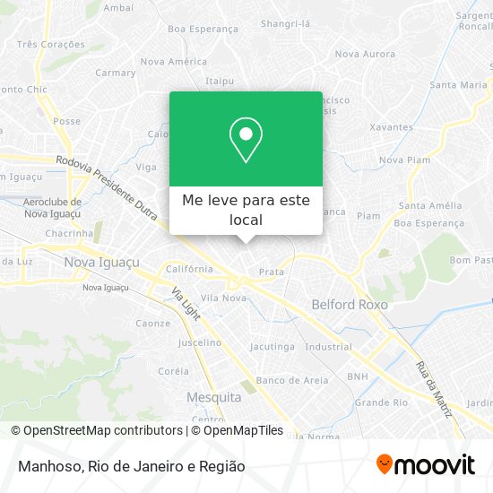 Manhoso mapa