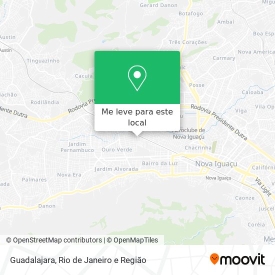 Guadalajara mapa