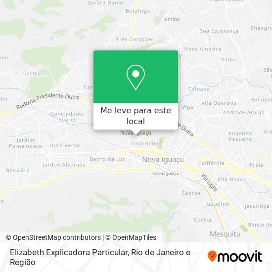 Elizabeth Explicadora Particular mapa