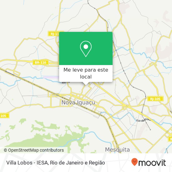 Villa Lobos - IESA mapa