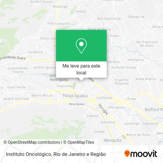Instituto Oncológico mapa