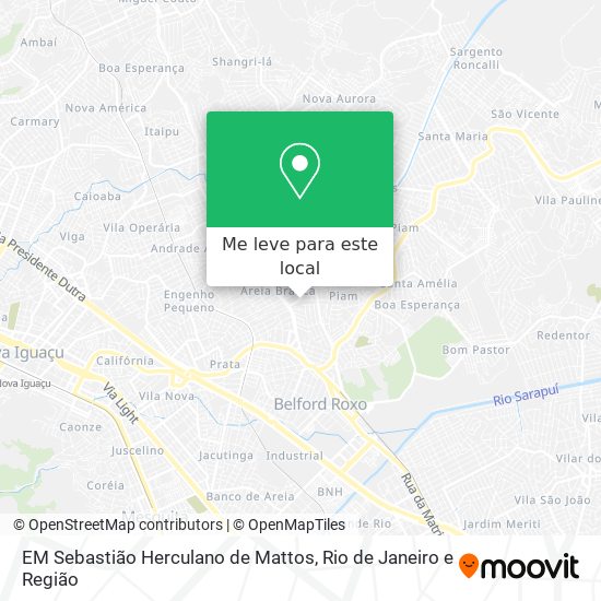 EM Sebastião Herculano de Mattos mapa