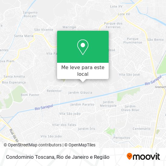 Condominio Toscana mapa