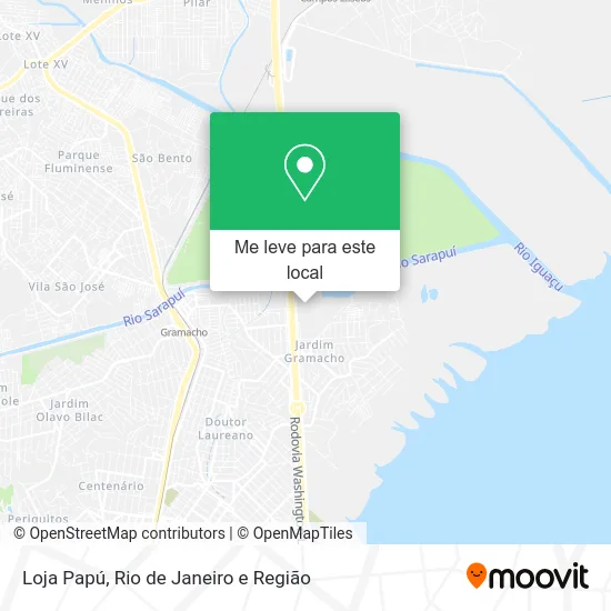Loja Papú mapa