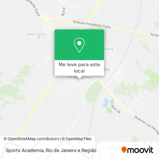 Sports Academia mapa