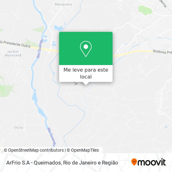 ArFrio S.A - Queimados mapa