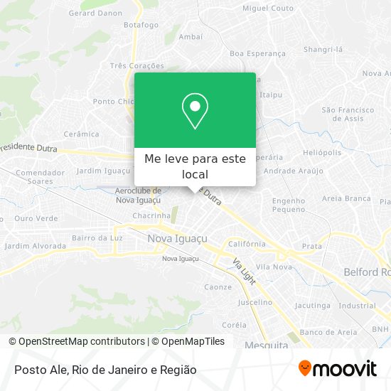 Posto Ale mapa