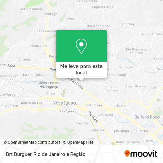 Brt Burguer mapa