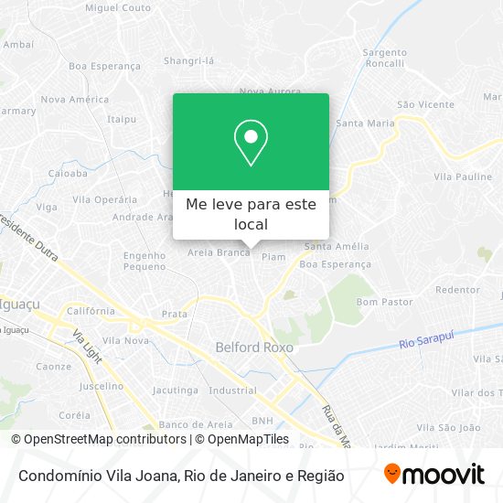 Condomínio Vila Joana mapa