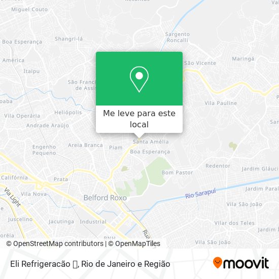 Eli Refrigeracão 🏡 mapa