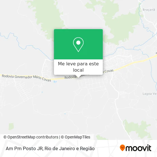 Am Pm Posto JR mapa