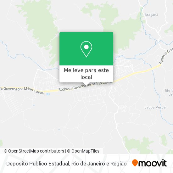 Depósito Público Estadual mapa