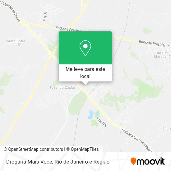 Drogaria Mais Voce mapa
