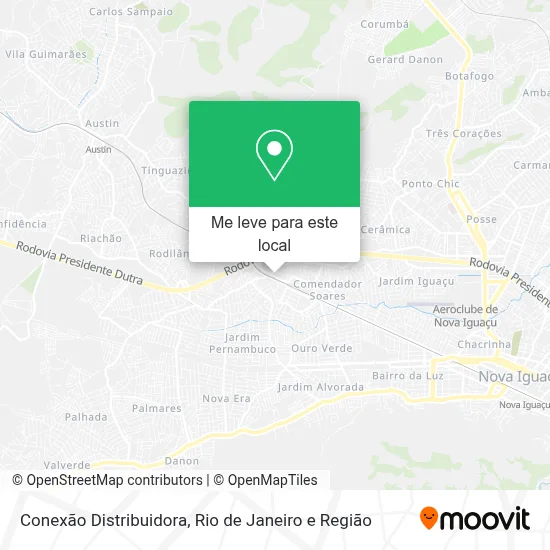 Conexão Distribuidora mapa