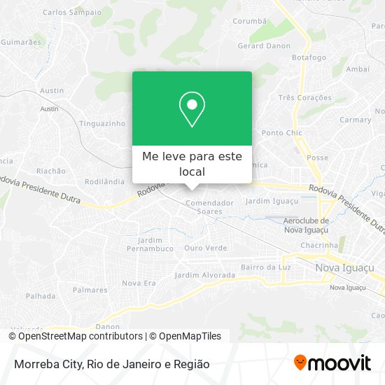 Morreba City mapa